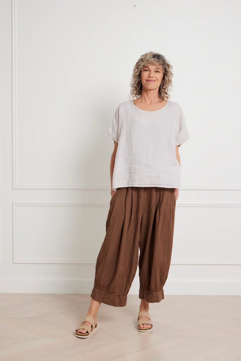 Mouliné pants Pants