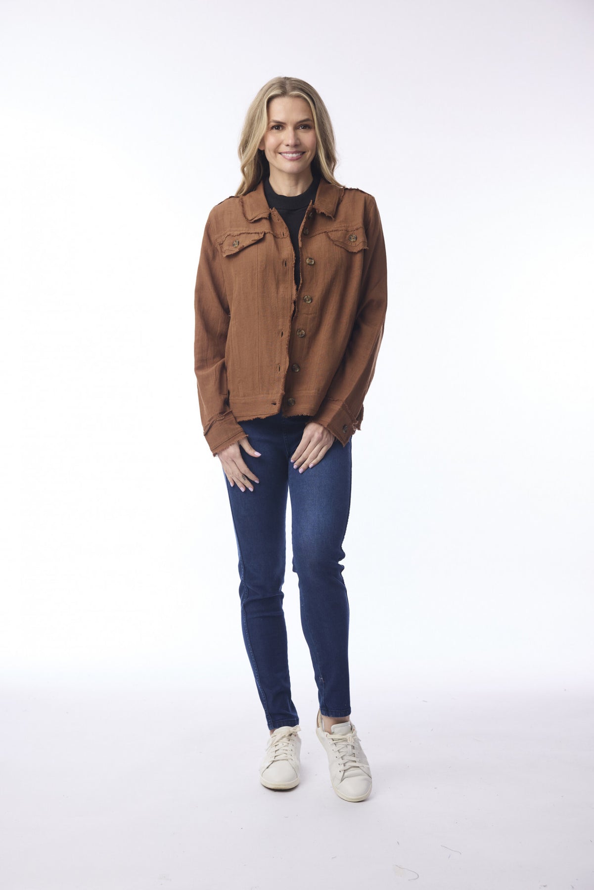 Orientique Solid Fringe Jacket - Assorted Colours - The Tribe - Swan Valley