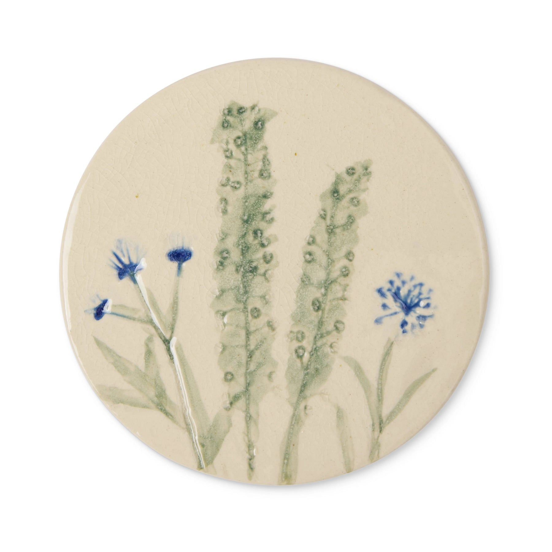 Madras Botanical Ceramic Coaster - The Tribe - Swan Valley