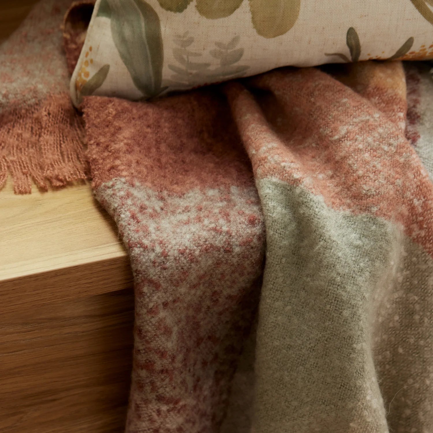 Madras Dana Throw Rug - Rust - The Tribe - Swan Valley