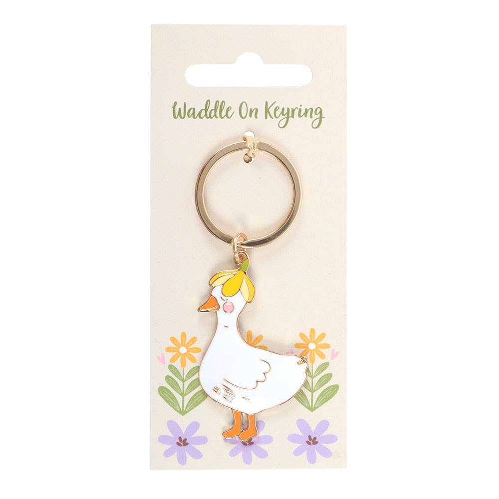 Waddle On Duck Keyring - The Tribe - Swan Valley