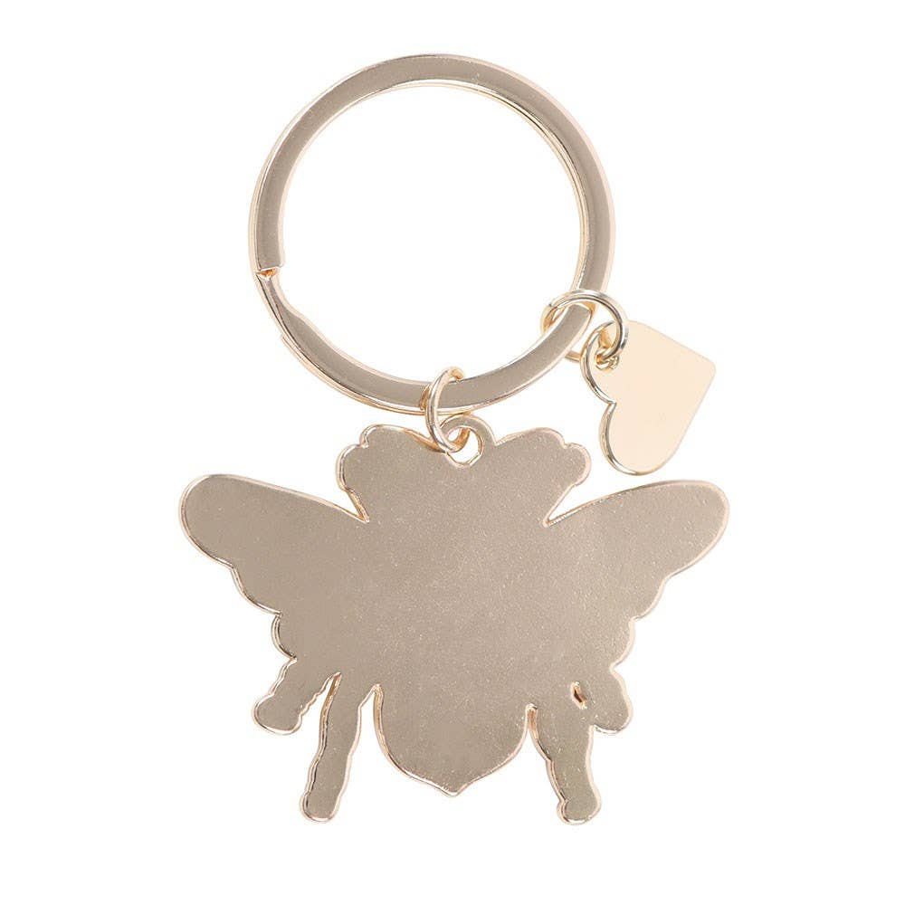 Queen Bee Enamel Keyring - The Tribe - Swan Valley
