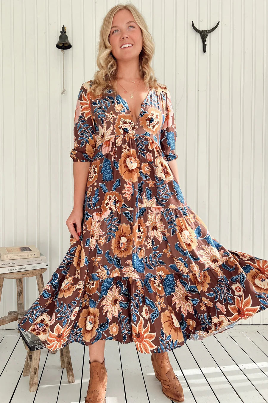 jaase midi dress Jaase Eve Midi - Tierra– The Tribe