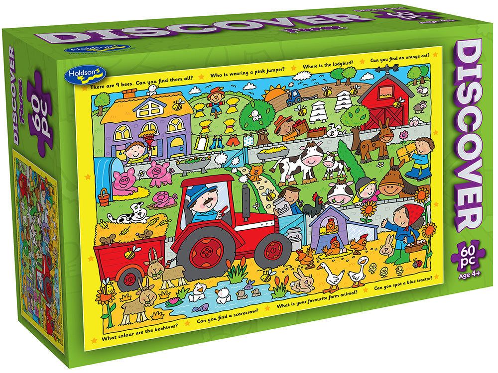 Jedko Games Discover Series 60pc Childrens Puzzle - Assorted– The Tribe ...