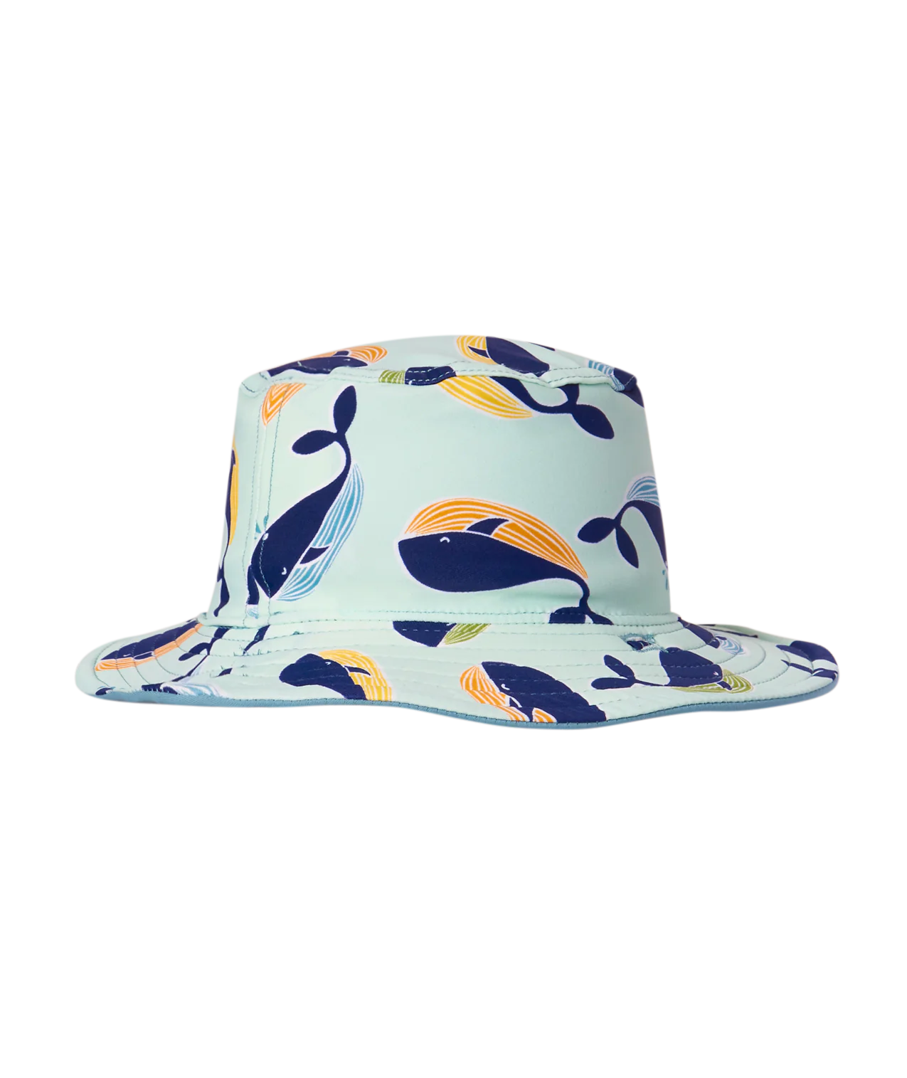 Dozer Baby Boys Swim Bucket Hat - Multi Chomp - Reversible With 50+ UPF  Protection