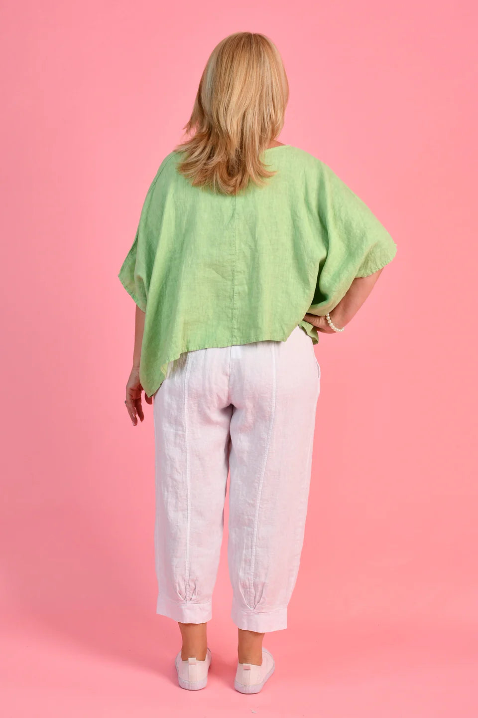 La Sofia Valentina Pant - White - The Tribe - Swan Valley