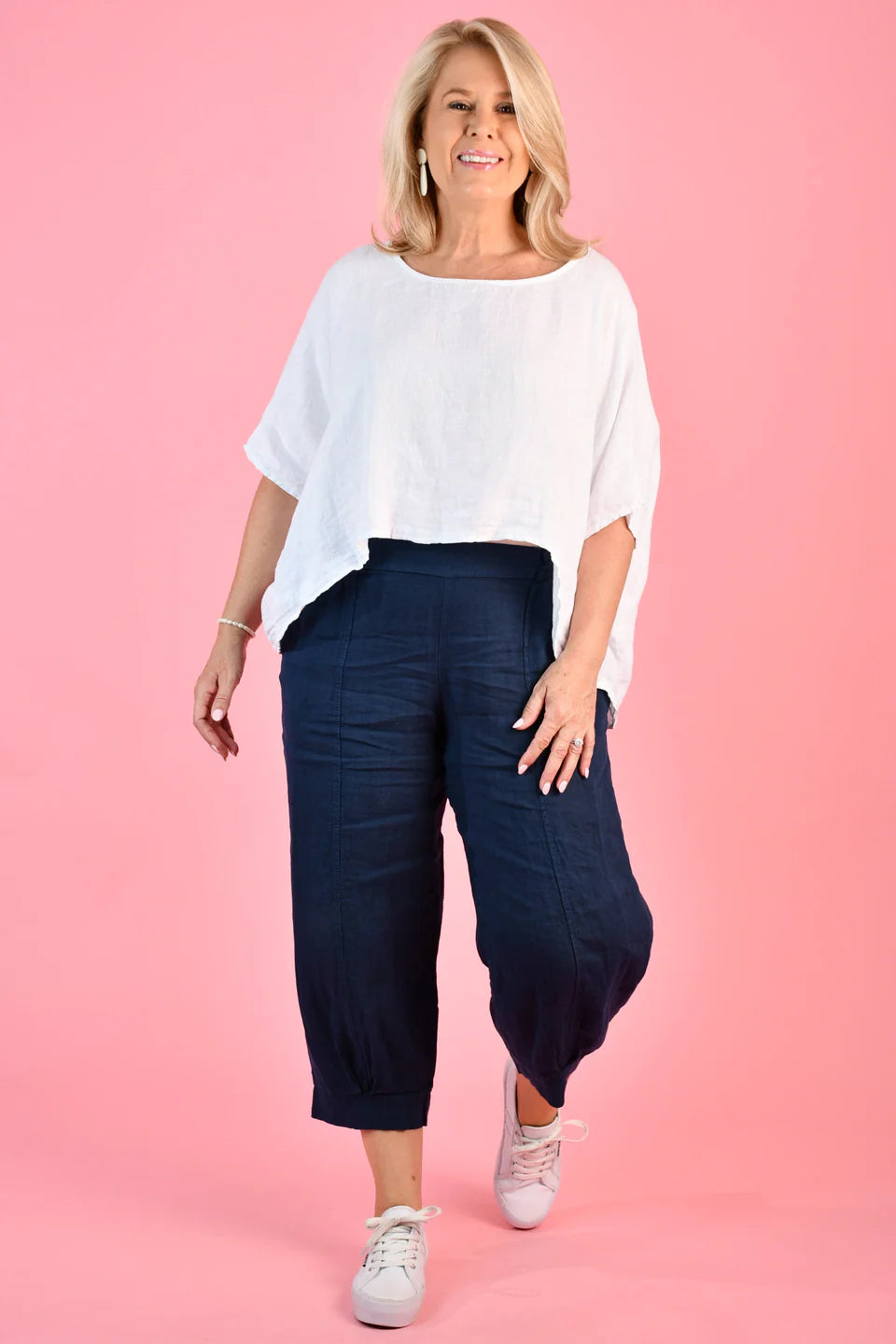 La Sofia Valentina Pant - Navy - The Tribe - Swan Valley