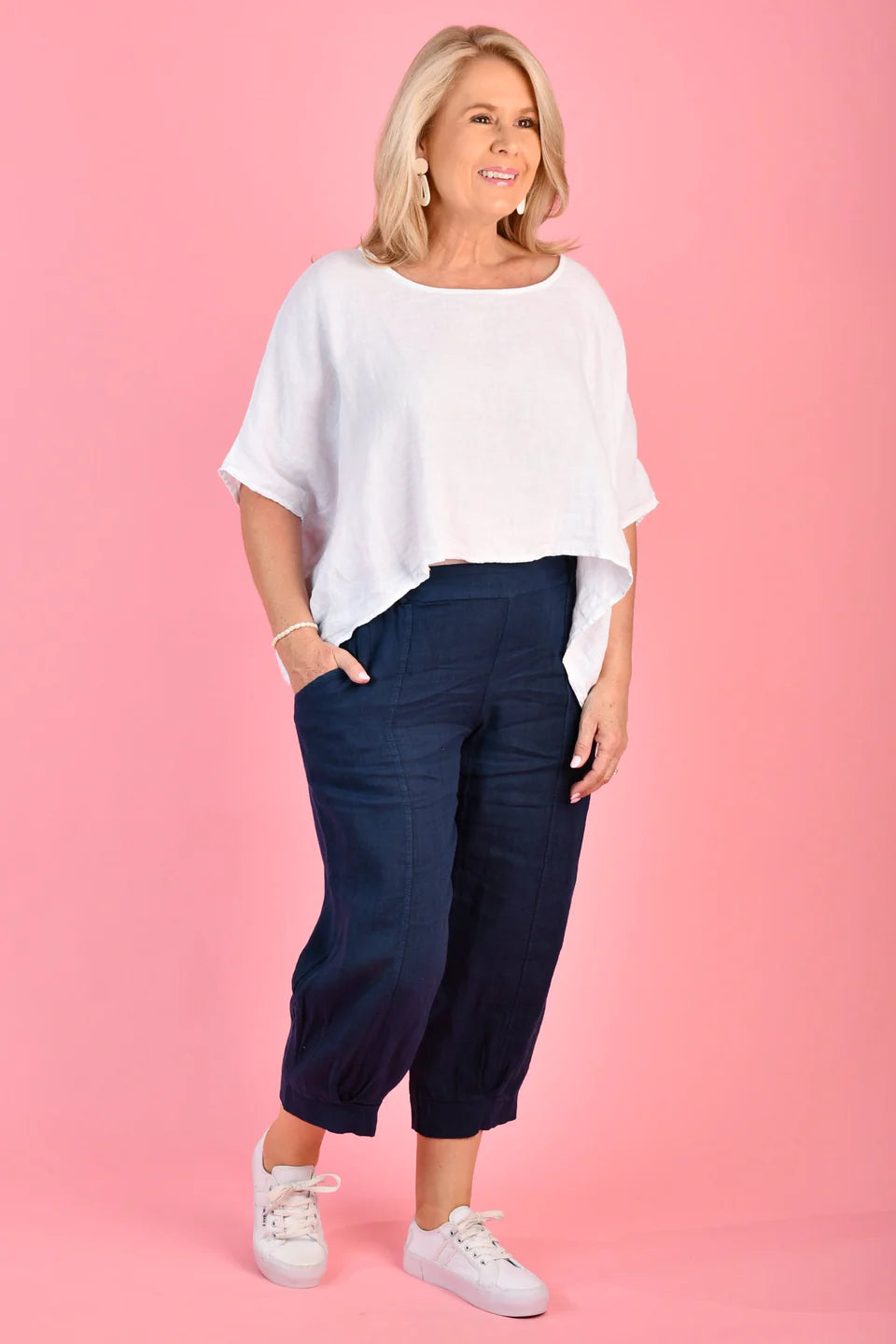 La Sofia Valentina Pant - Navy - The Tribe - Swan Valley