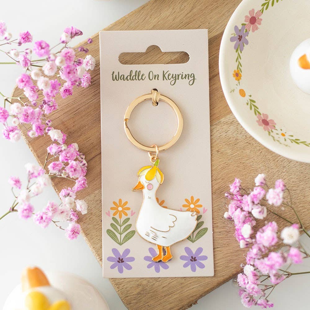 Waddle On Duck Keyring - The Tribe - Swan Valley